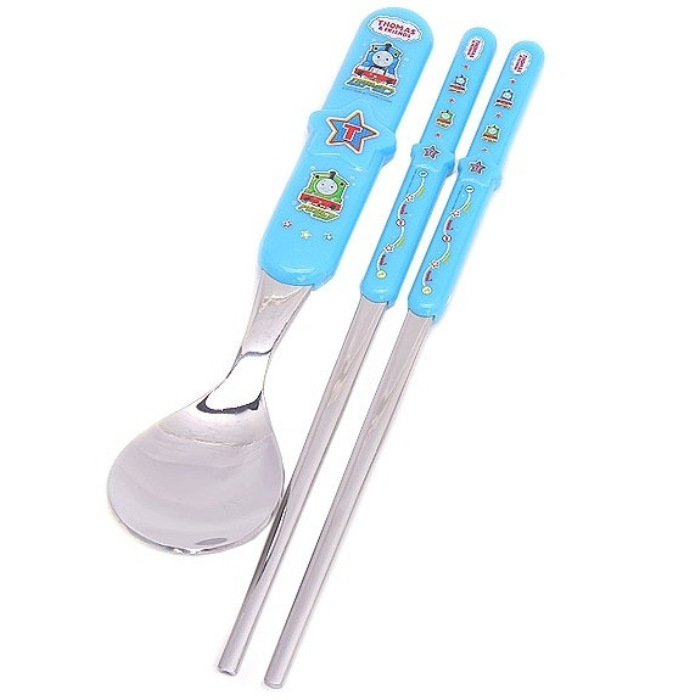 韓國托馬斯星星不銹鋼勺叉，勺筷 兒童餐具工廠,批發,進口,代購