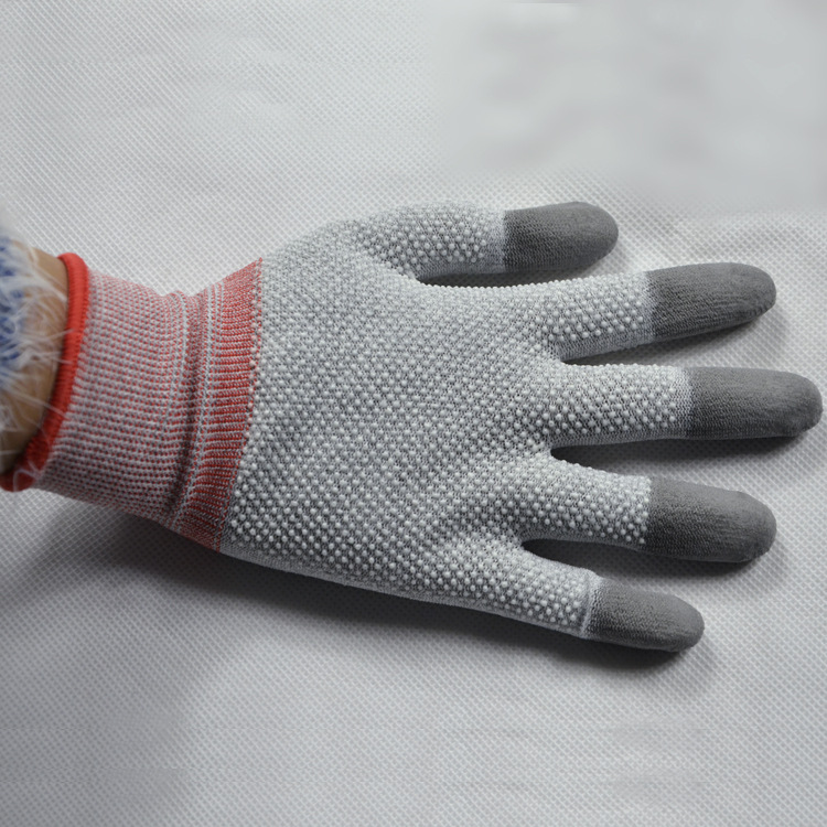 批發碳纖維浸掌PU手套 勞保用品手套 正品品質工廠,批發,進口,代購