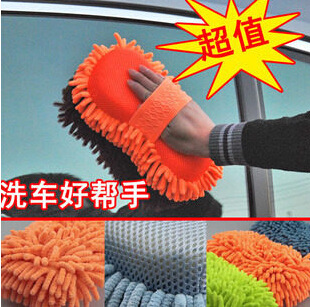 高檔雪尼爾絨汽車海綿 珊瑚蟲洗車手套 珊瑚絨防止劃痕洗車用品工廠,批發,進口,代購