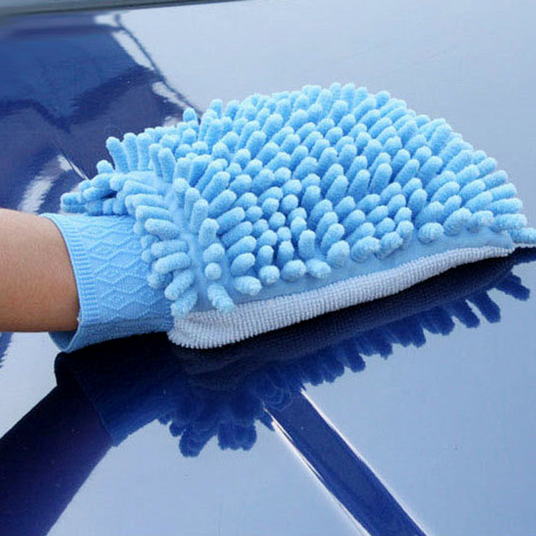 洗車用品18針單麵雪尼爾絨擦車手套 洗車工具 清洗不傷漆洗車手套工廠,批發,進口,代購