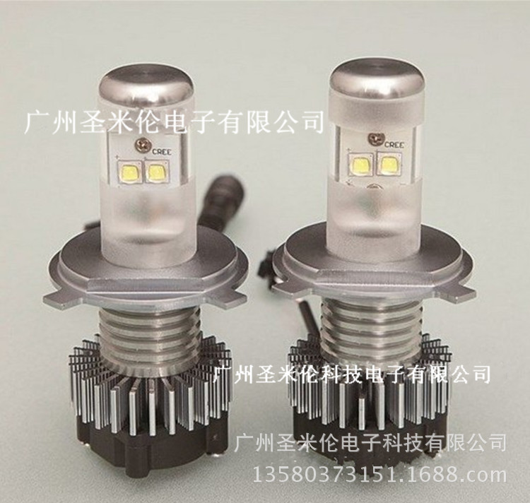 汽車前大燈 H4 前大燈 CREE 雙珠 LED前照燈工廠,批發,進口,代購