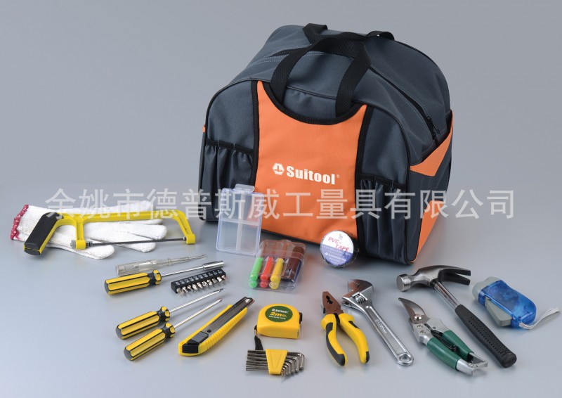 供應40件隨車傢用工具包 組套工具 組合工具 工具套裝工廠,批發,進口,代購