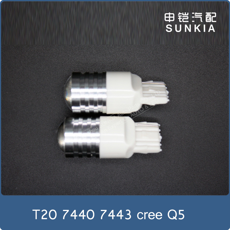 最新H8T20 7440 7443 cree Q5  汽車LED霧燈  高亮 360度發光工廠,批發,進口,代購