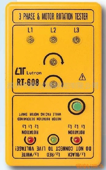 原裝正品臺灣路昌 RT-608 | LUTRON 相序機 RT608工廠,批發,進口,代購