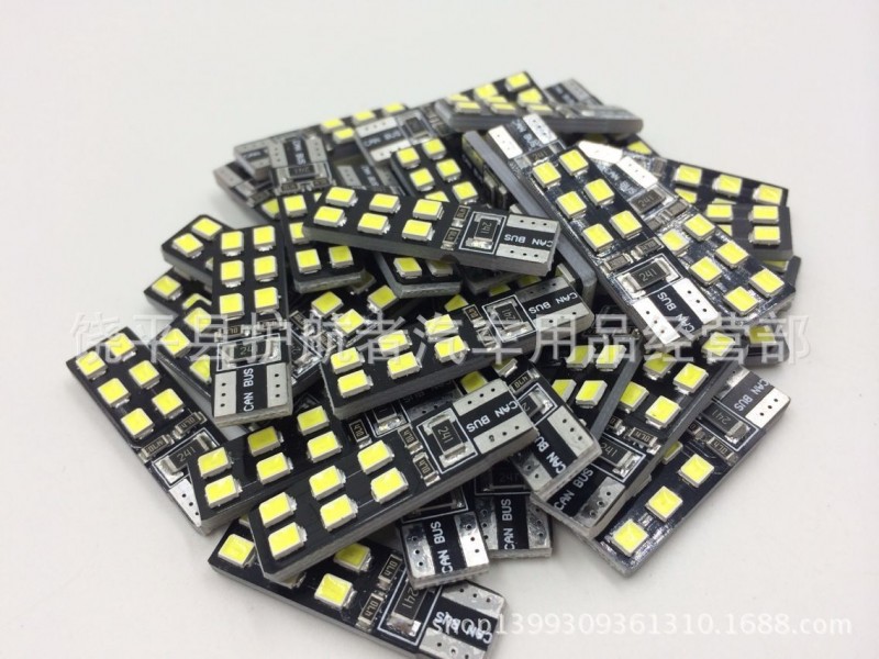 T10超亮 解碼示寬燈12SMD 汽車LED 小燈 日間行車燈 冰藍色工廠,批發,進口,代購