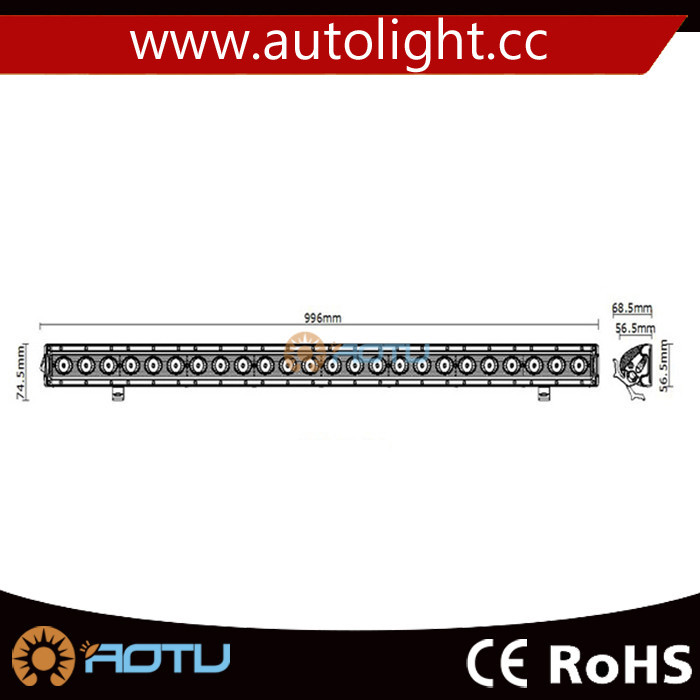 廠傢直銷120w單排長條LED工作燈 越野車工作燈檢修輔佐燈工廠,批發,進口,代購