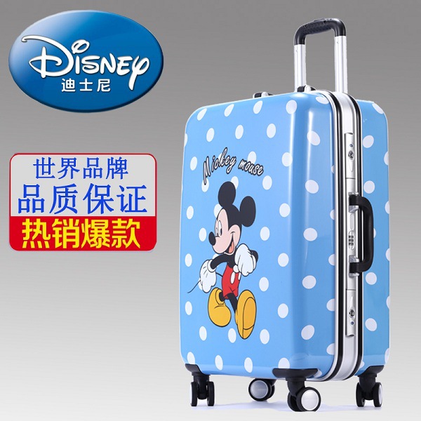 迪士尼兒童拉桿箱正品行李箱萬向輪旅行箱20寸登機箱卡通拉桿箱潮工廠,批發,進口,代購