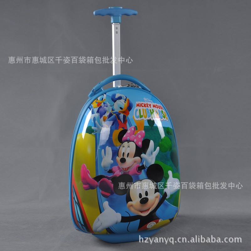 批發供應兒童拉桿箱16寸旅行箱迪士尼正品行李箱包特價米奇老鼠工廠,批發,進口,代購