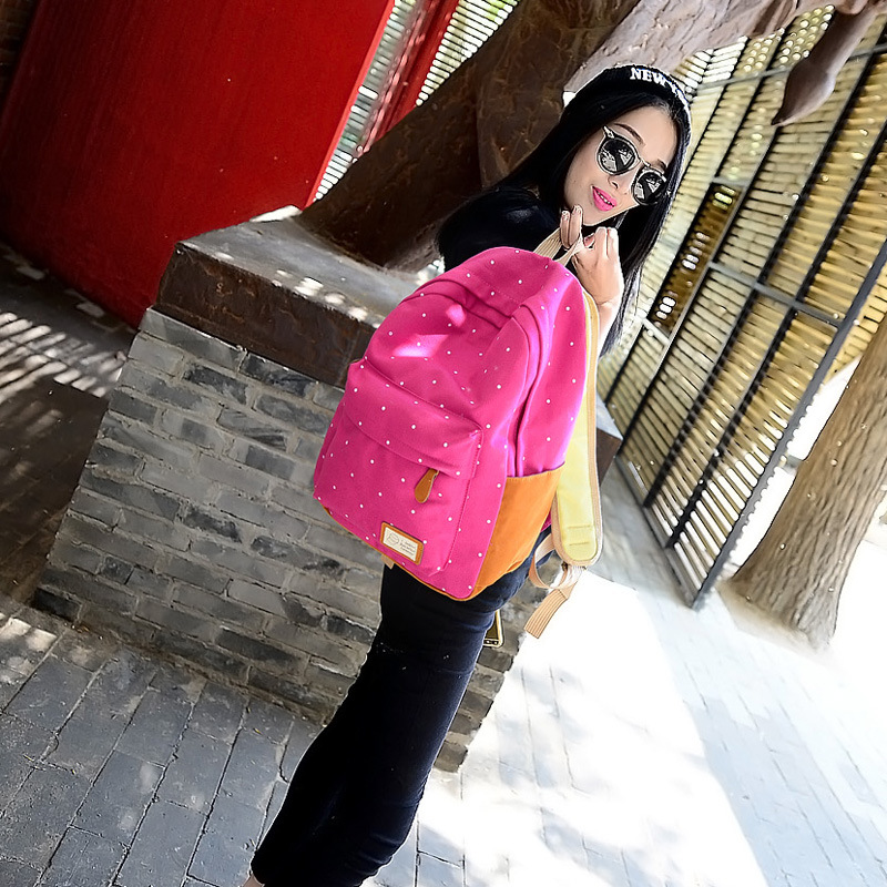 2015新款雙肩包男女 韓版時尚女士背包 旅行包廠傢直銷 書包批發工廠,批發,進口,代購
