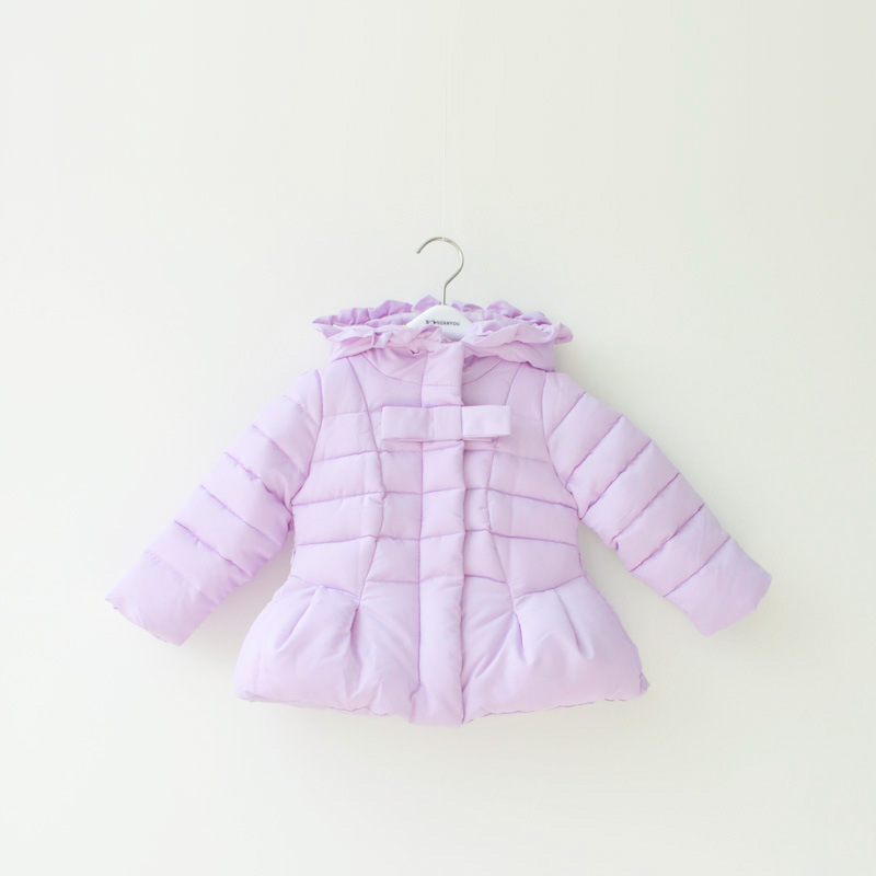女童棉衣加厚保暖外套韓版童裝2015冬季新款兒童拉鏈帶帽棉服批發・進口・工廠・代買・代購