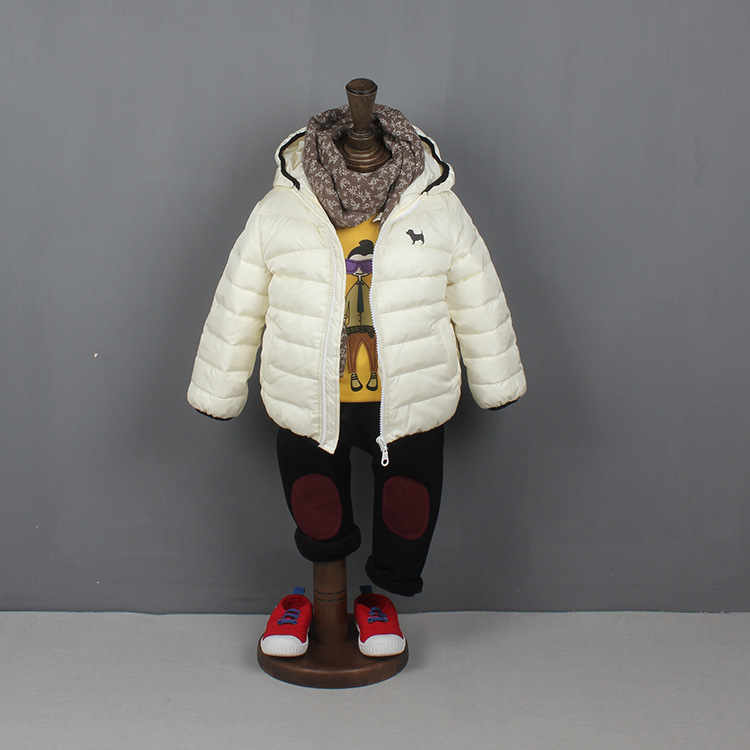 米傑諾2015兒童棉服韓版連帽純色男女童羽絨棉衣冬季新款批發工廠,批發,進口,代購