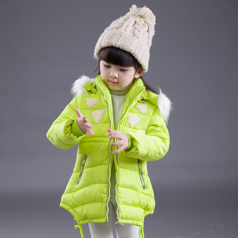 2015新款冬季童裝 歐美外貿棉服童裝棉衣中小童女童外套 兒童棉襖批發・進口・工廠・代買・代購
