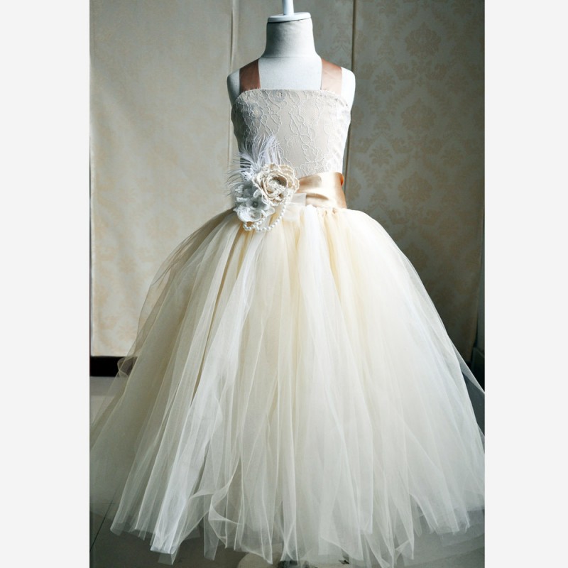 現貨供應Ellie's Bridal品牌速賣通新款婚禮花童裙公主裙童禮服工廠,批發,進口,代購