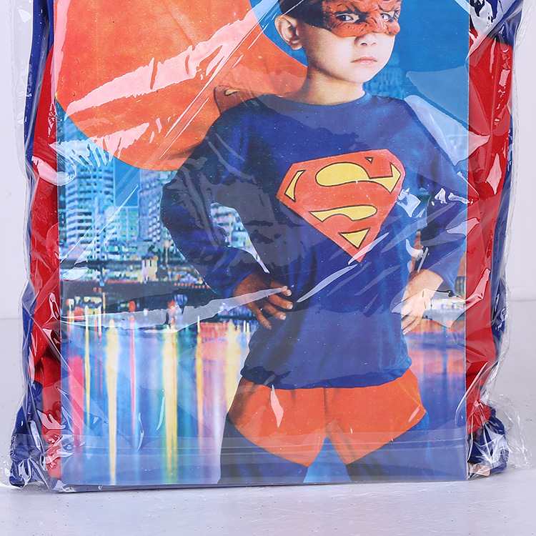廠傢直銷萬聖節男女兒童表演服超人 蜘蛛俠 佐羅 蝙蝠俠兒童套裝工廠,批發,進口,代購