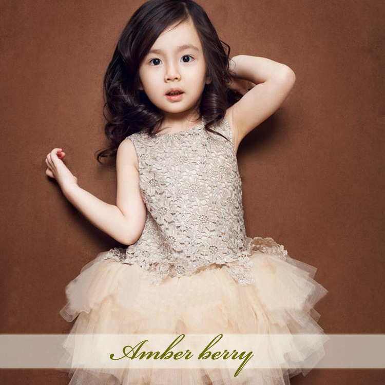 Amber berry 15037 2015最新童裝爆款 女童公主兒童晚禮服連衣裙工廠,批發,進口,代購