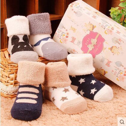 秋冬新款0-3歲全棉純棉兒童襪毛圈襪子批發嬰兒拉毛巾襪子寶寶襪工廠,批發,進口,代購