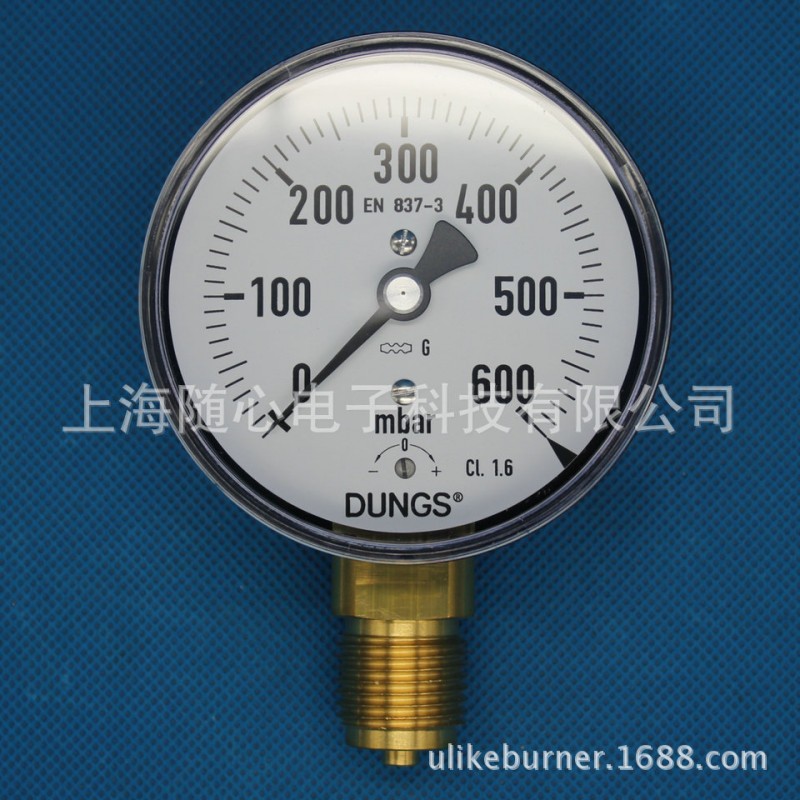 KP80 0-600mbar(0-60Kpa) | 燃氣壓力表 德國DUNGS/冬斯 G1/2寸工廠,批發,進口,代購