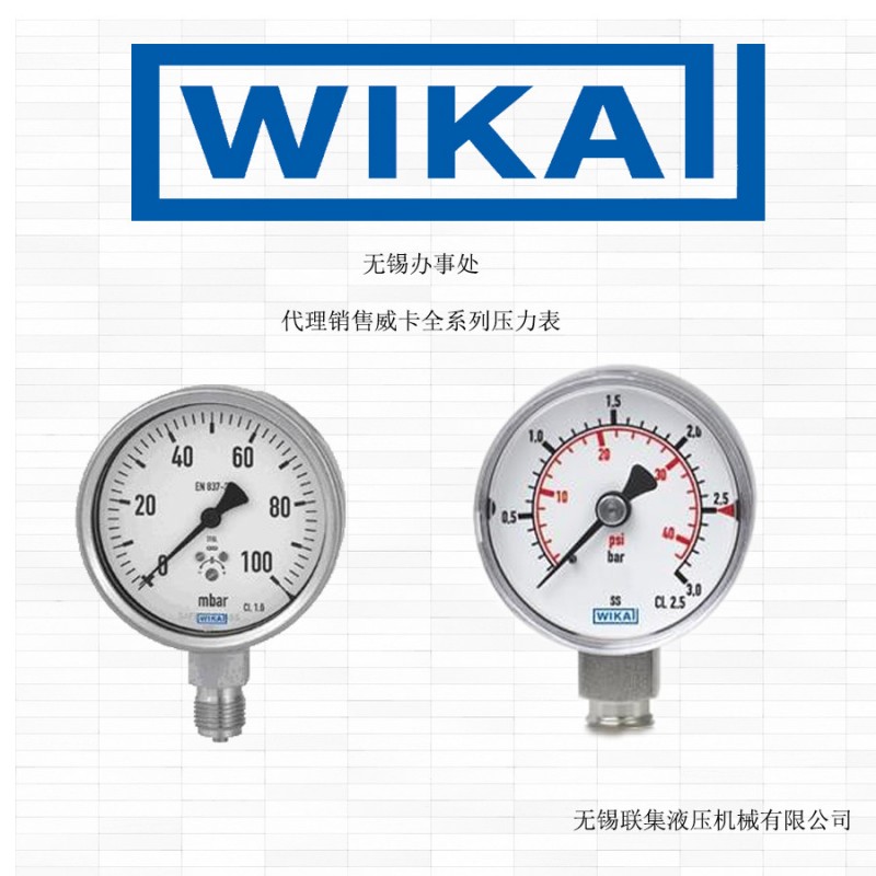 德國原裝正品威卡wika壓力表233.50.100+821.1軸向油壓表批發・進口・工廠・代買・代購