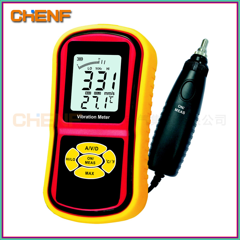 辰發GM63B振動分析機 便攜式測振機 位移速度加速度測量原裝正品工廠,批發,進口,代購