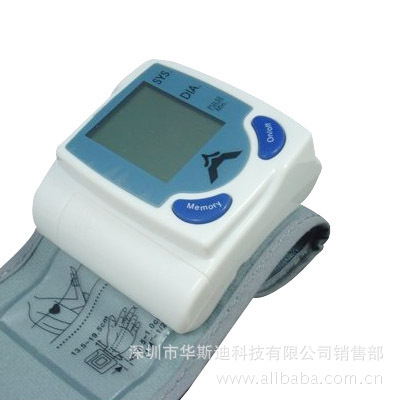 手腕式電子血壓計 全自動血壓計 血壓機 血壓測試機NDL-100英文工廠,批發,進口,代購