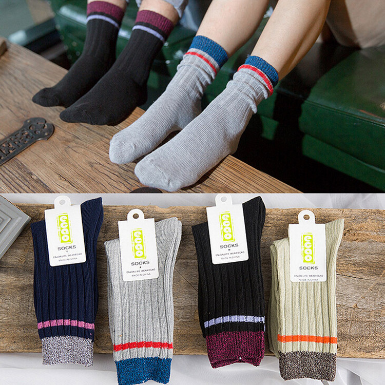韓國秋季男士中筒襪民族風純棉襪子純色運動襪諸暨男襪子廠傢批發工廠,批發,進口,代購