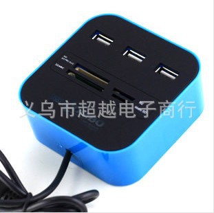 多功能USB集線器USB Hub 五合一TF/SD 帶讀卡器批發・進口・工廠・代買・代購