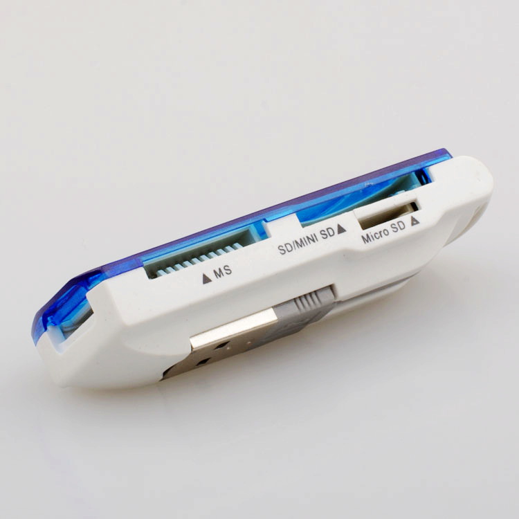 小飛船多功能讀卡器 手機多合一讀卡器 中性sd讀卡器 tf讀卡器工廠,批發,進口,代購