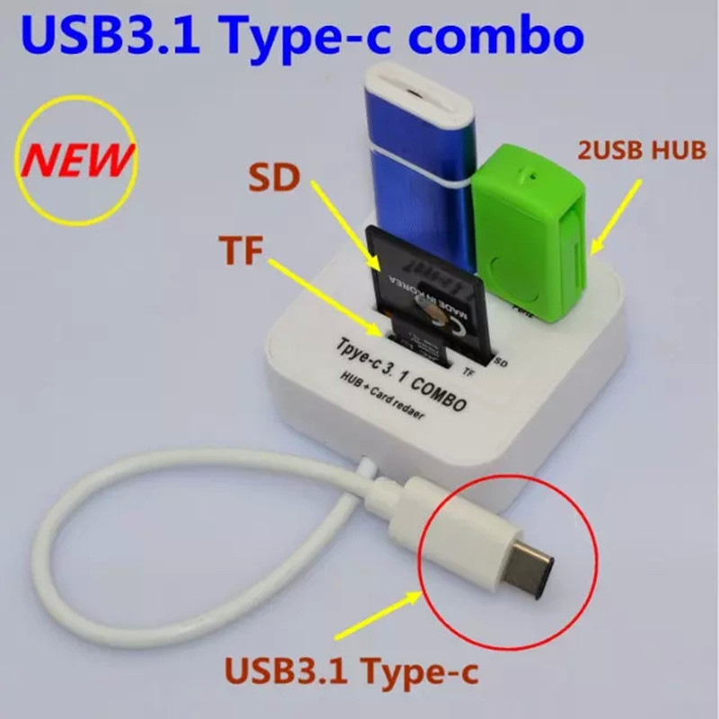 USB3.1接口集線器 HUB 讀卡器COMBO USB3.1 Type-c COMBO OTG批發・進口・工廠・代買・代購