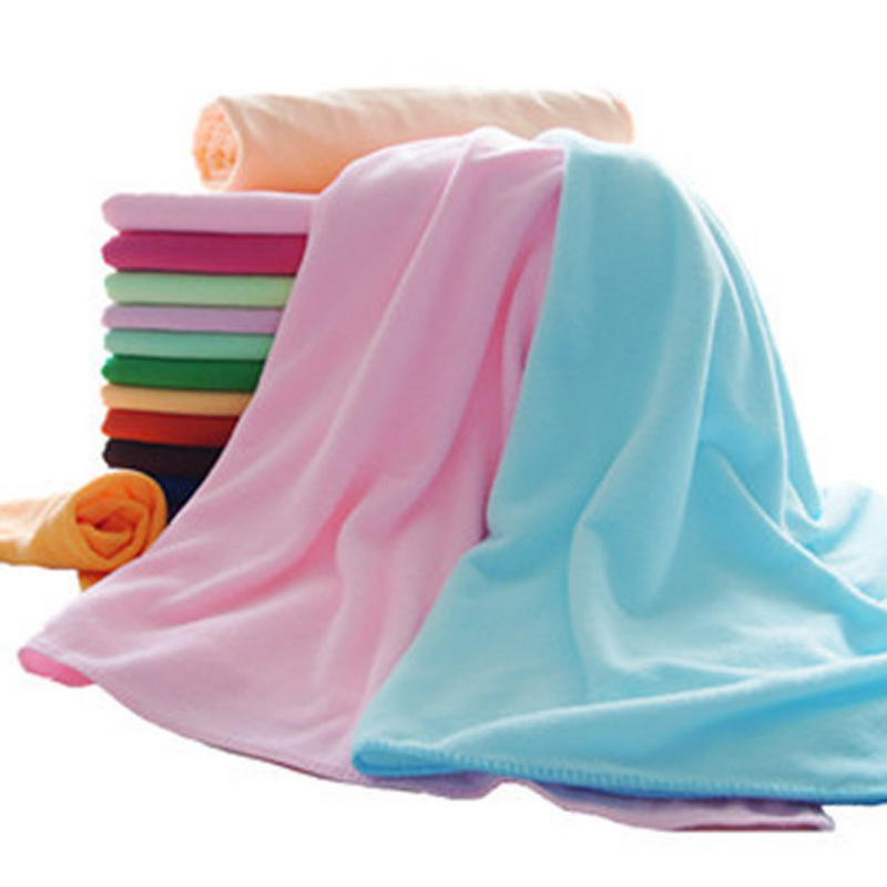D109加大70*140cm超細纖維浴巾 超強吸水柔軟兒童浴巾 可做擦車巾工廠,批發,進口,代購