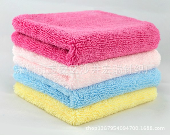 廠傢直銷超細纖維兒童毛巾 30*30方巾熱賣美容護膚麵巾工廠,批發,進口,代購