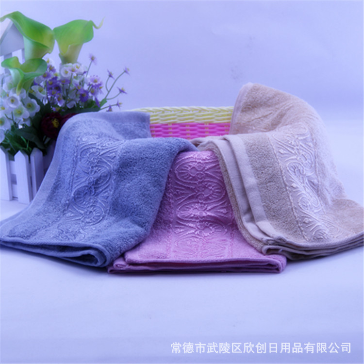 菲蔓高檔通用竹纖維毛巾 質地柔軟舒適傢用麵巾 洗臉巾120克工廠,批發,進口,代購