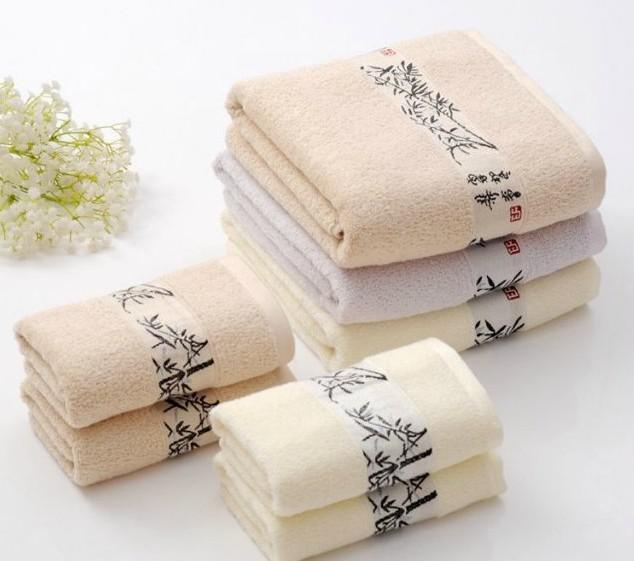 長期經銷 中國風毛巾浴巾套裝 峰之禮100%竹纖維時尚套裝工廠,批發,進口,代購