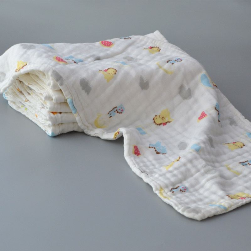 冠親6層 水洗紗佈寶寶毛巾 嬰兒毛巾純棉 30cm*60cm 可定製定做工廠,批發,進口,代購