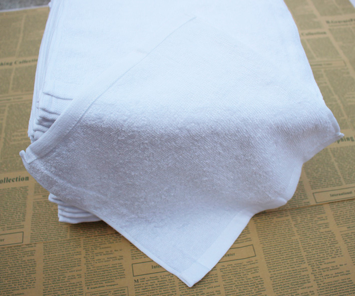 批發：純棉純白色小方巾 擦手毛巾 印製logo批發・進口・工廠・代買・代購