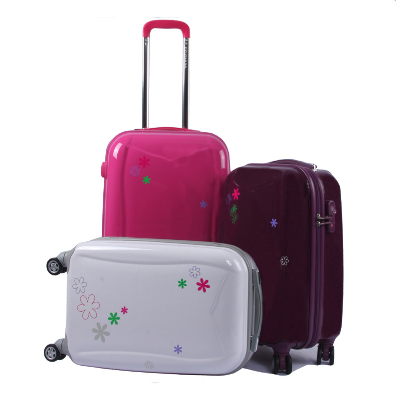 ABS韓國女PC可愛萬向輪拉桿旅遊行李箱登機箱包工廠,批發,進口,代購