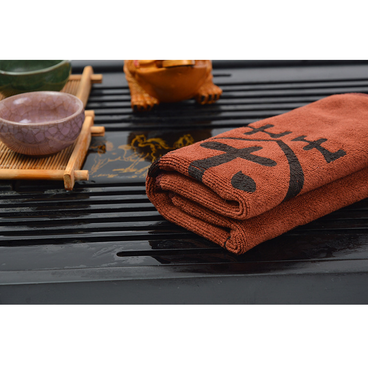 高陽毛巾廠傢直銷49G納米超細纖維茶巾禮品茶具支持批發工廠,批發,進口,代購