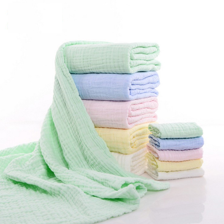 6層紗佈浴巾純棉童被寶寶蓋毯空調被加厚加大A類無熒光劑廠傢直銷工廠,批發,進口,代購