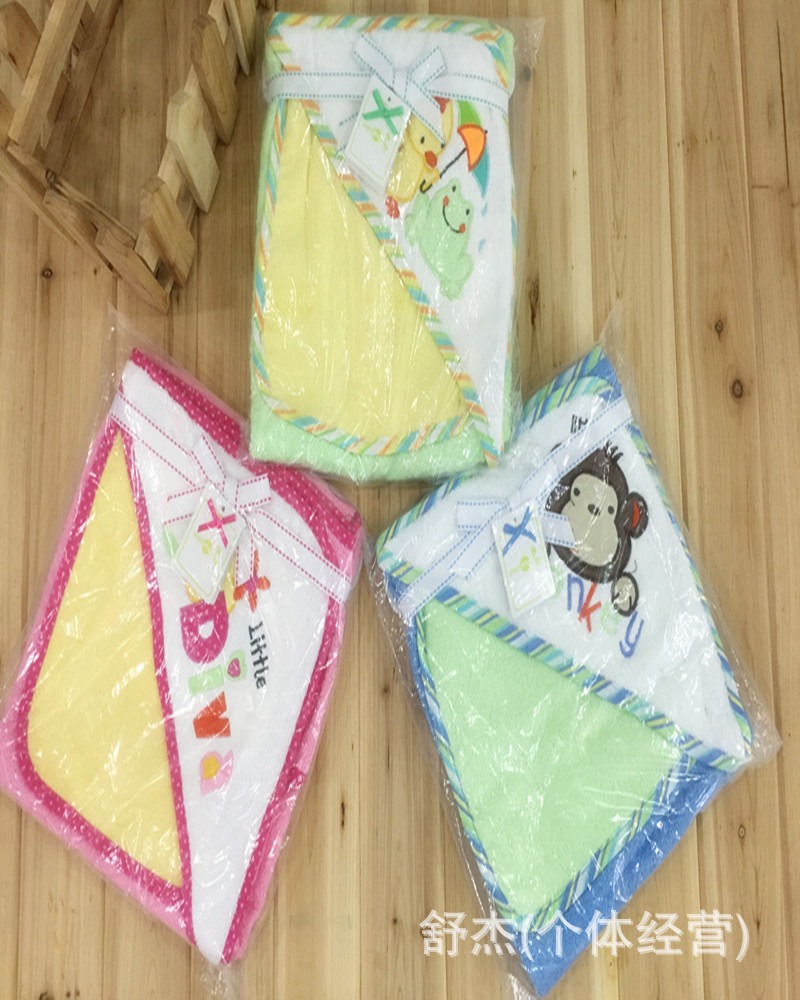 payifang工廠直銷新生嬰兒純棉浴巾 毛巾0-1歲澡巾towel 熱賣工廠,批發,進口,代購