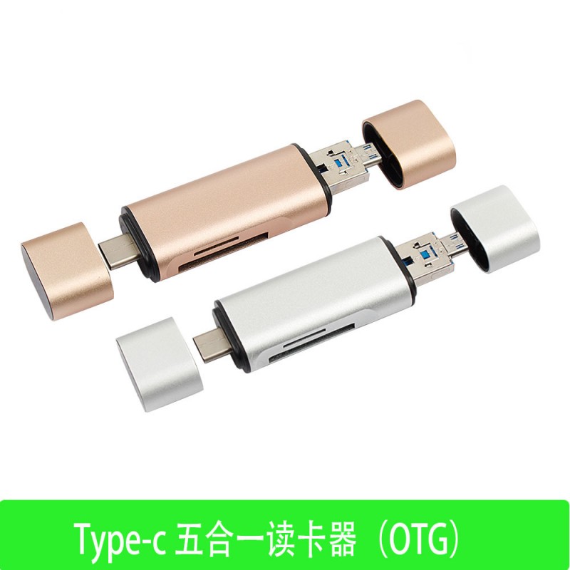 USB3.1 Type-c讀卡器 TF Micro SD轉Type-c讀卡器 OTG手機讀卡器工廠,批發,進口,代購