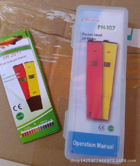 水族PH-107計廠傢PH測試機筆式酸度計水質檢測機酸堿度檢測機PH計工廠,批發,進口,代購
