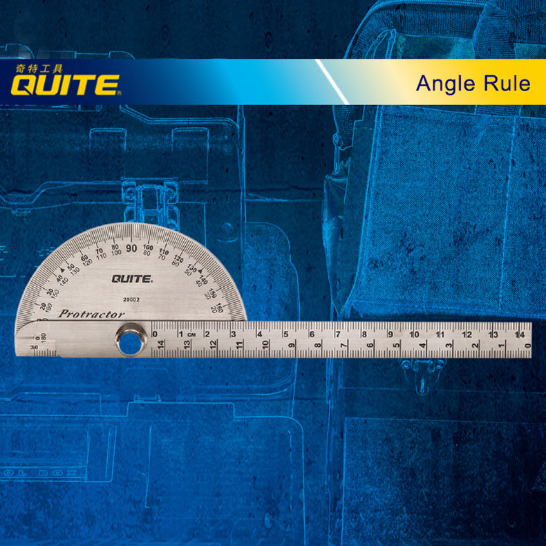 臺灣奇特工具/QUITE 進口精品高檔優質角度尺150mm鋼板尺 直尺工廠,批發,進口,代購