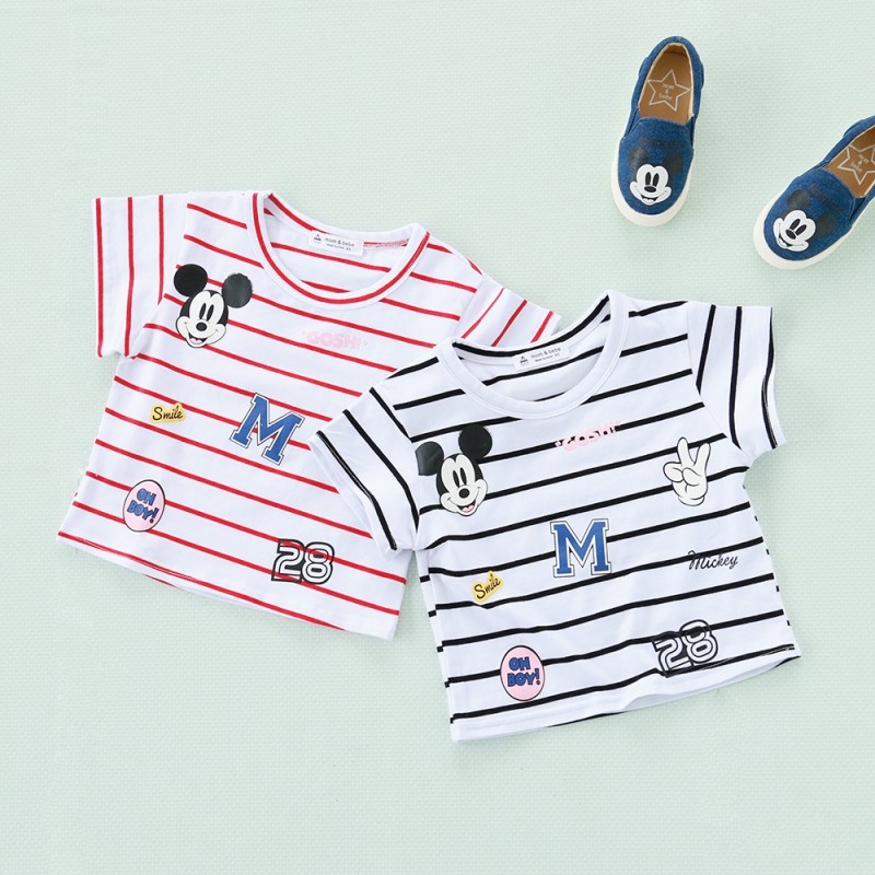 2016韓版親子裝 兒童短袖條紋童T恤團體服一件代發TA304工廠,批發,進口,代購