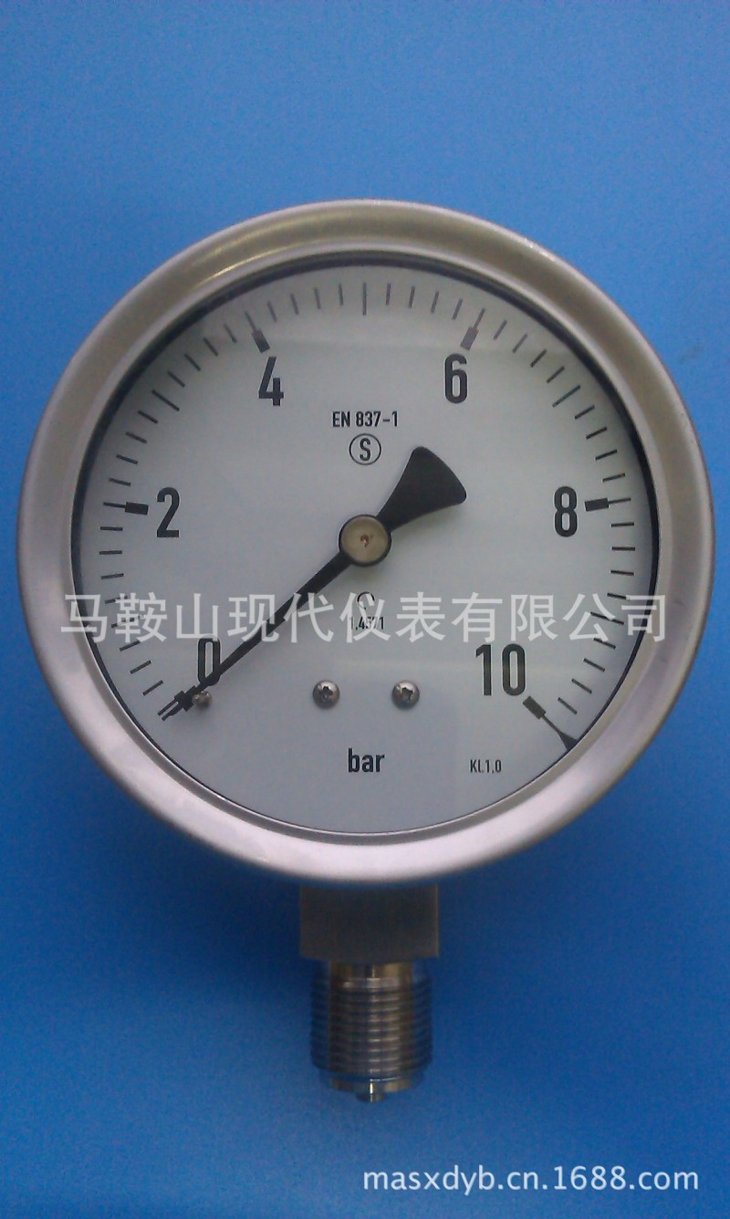 專業生產全不銹鋼壓力表YTF-100H工廠,批發,進口,代購