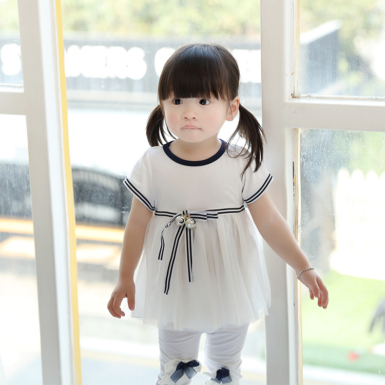 IDEA2016夏裝新款童裝童裙批發韓版嬰幼兒女童公主裙短袖裙子1824工廠,批發,進口,代購