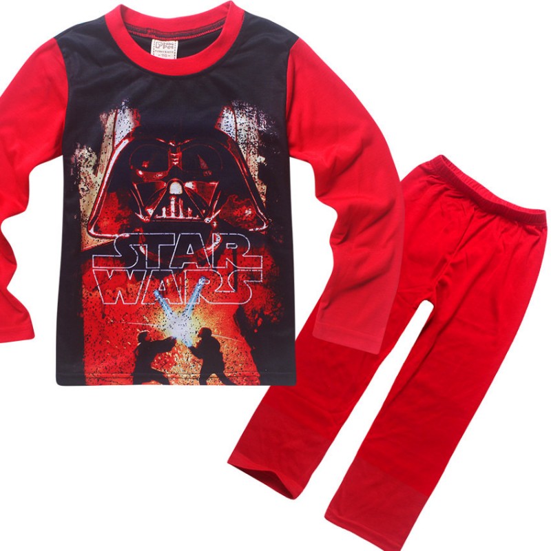 4-12歲 中大童 STAR WARS 男童傢居服 星球大戰 兒童睡衣套裝1117工廠,批發,進口,代購