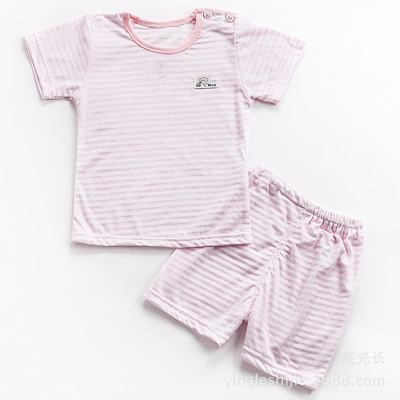 嬰兒服裝2016夏季童裝撈魚貓純棉新生兒衣服寶寶套裝一件代發工廠,批發,進口,代購