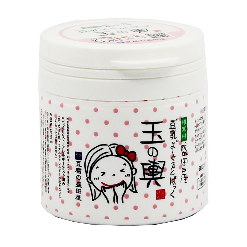 日本代購進口豆腐の盛田屋豆乳乳酪麵膜美白補水 150g工廠,批發,進口,代購