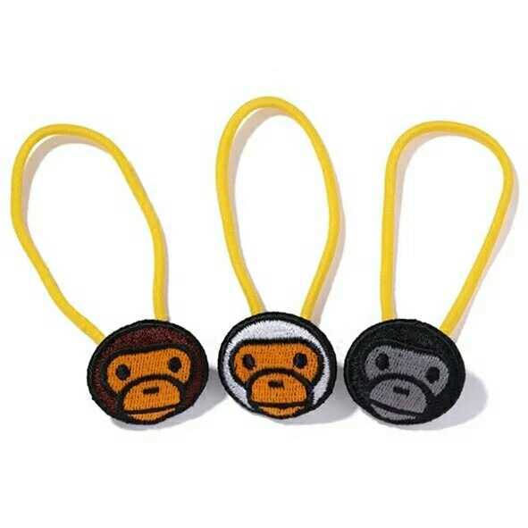 2016新款BAPE 日本代購 MILO HAIR 小猿人可愛發飾皮套頭飾頭繩工廠,批發,進口,代購