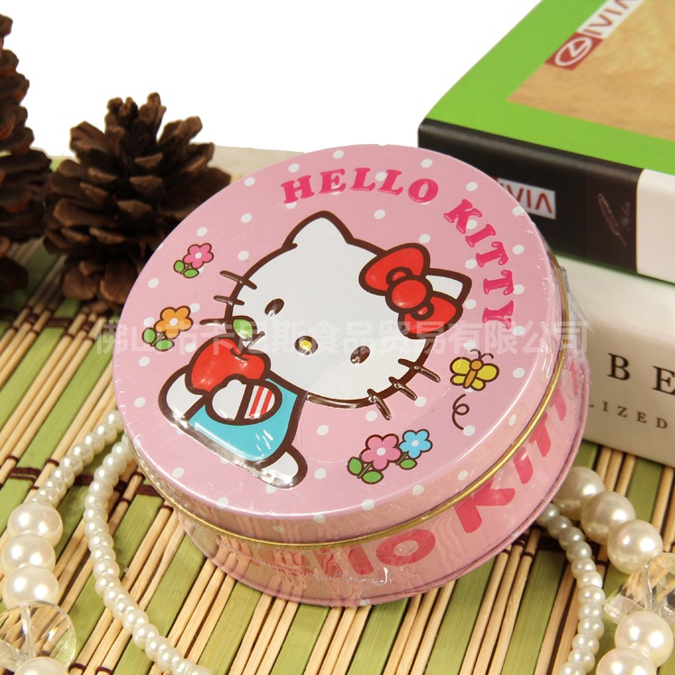 日本進口 果之味脆皮糖70g(鐵罐)-Hello Kitty 休閒食品批發批發・進口・工廠・代買・代購