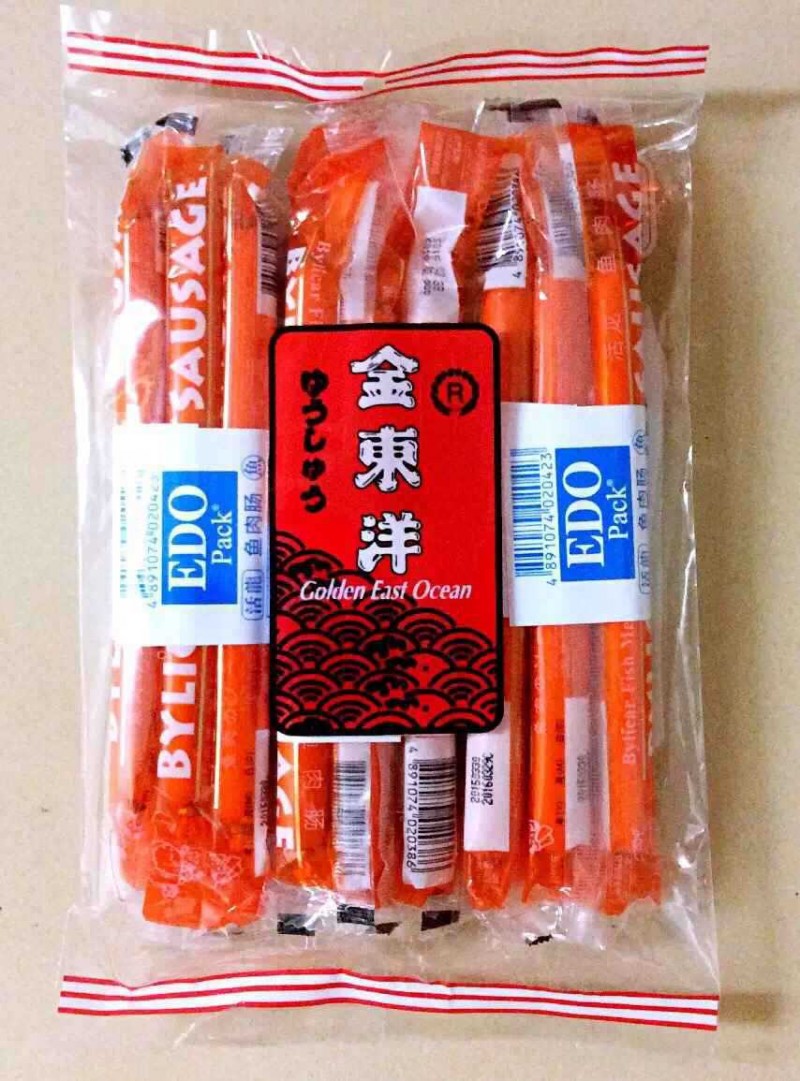 香港代購日本 金東洋大洋腸EDO活龍魚腸 袋裝 360克*20袋/箱工廠,批發,進口,代購